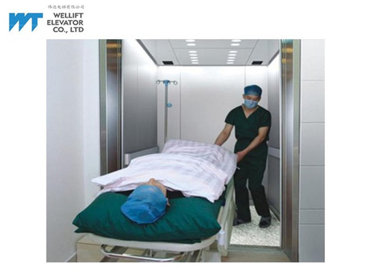 VVVF-Steuerkrankenhaus-Bett-Aufzug nimmt Gearless Antriebs-Maschinen-Raum-Art an