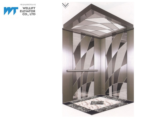 Stereoskopische Visions-Aufzugs-Kabinen-Dekoration für modernen Hotel-Aufzug