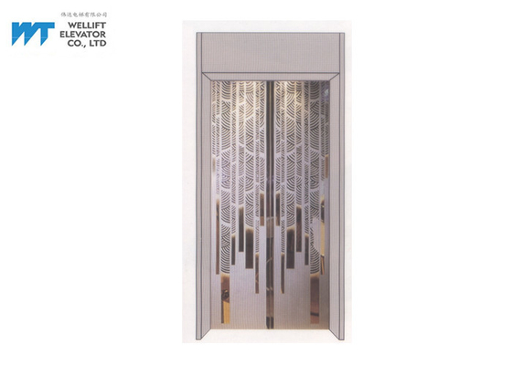 Aufzugs-Kabinen-Dekoration mit Luxusaufzugs-Tür für modernen Hotel-Aufzug