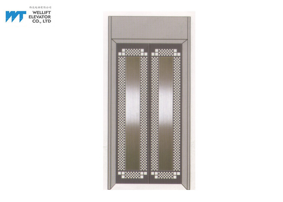 Passagier-Aufzug-einfacher Aufzugs-Entwurf, dekoratives Kontrollsystem Aufzugs-Türen Wechselstroms VVVF
