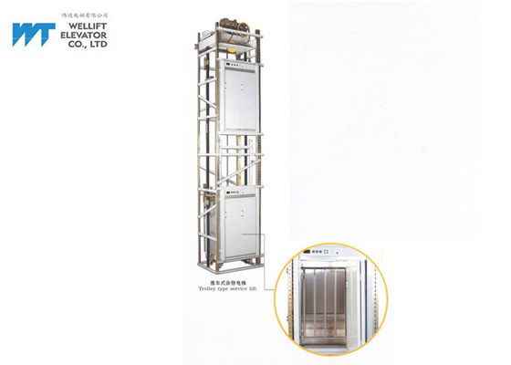 Seitenöffnungs-Falttür Dumbwaiter-Aufzugs-Boden-Art wenig Raum-Gruben-Tiefe ≥500M