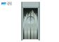Einkaufszentrum-Aufzugs-Kabinen-Dekoration mit Spiegel-Haarstrichedelstahl-Entwurf