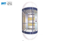 Halbrund-moderne Aufzugs-Entwurfs-Kabinen-acrylsauerhöhe 2300/2600 Millimeter
