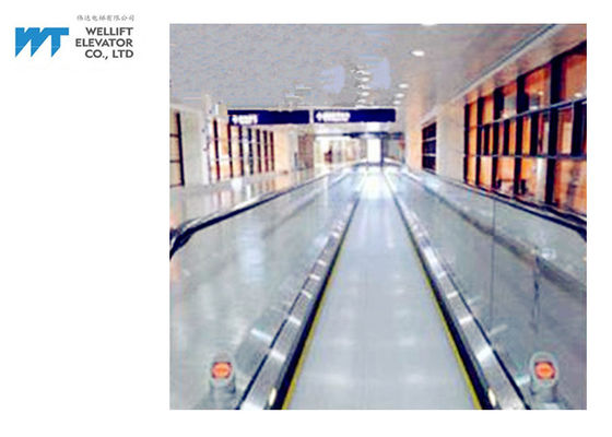 6000 Personen-Kapazitäts-Gehweg-Rolltreppe, flache Rolltreppe mit Laufrichtungs-Indikator